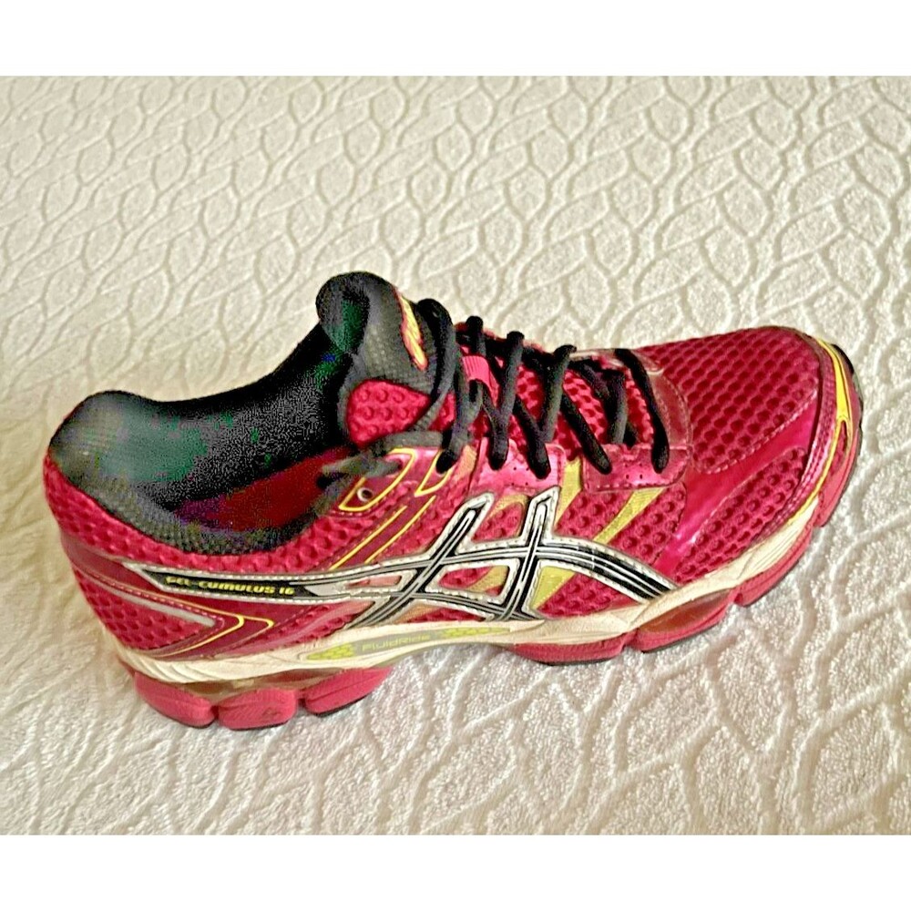 OASIS Gel-Cumulus 16 Sz 8 Women's Running Shoes Red Pink Gold